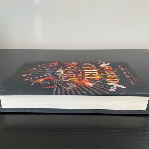 Forged in Fire and Stars by Andrea Robertson Hardcover Book - Picture 5 of 7